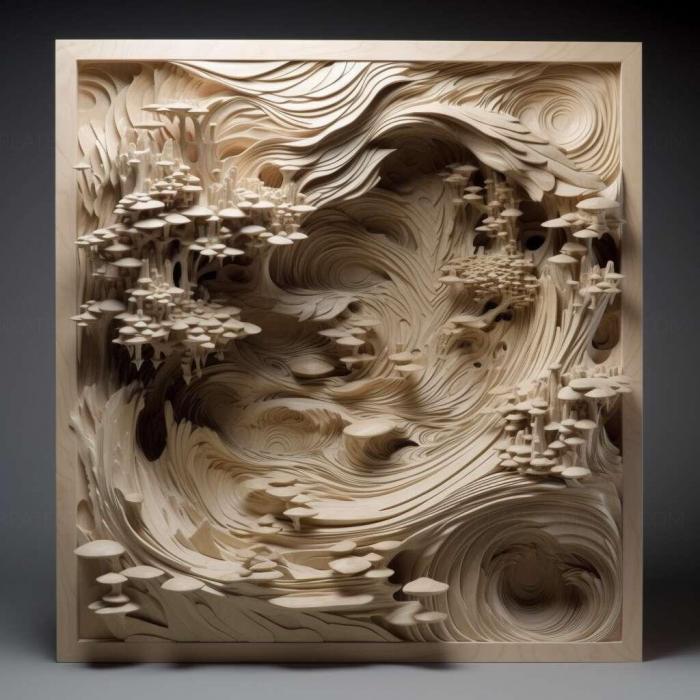 نموذج ثلاثي الأبعاد لآلة CNC 3D Art 